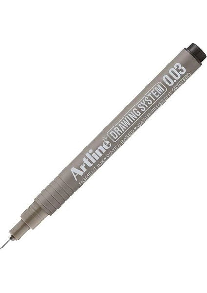Drawing System 0.03 Çizim Kalemi Uç 0.03 mm Siyah