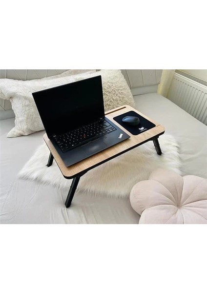 Folding Telefon ve Tablet Bölmeli Katlanır Ayaklı Laptop Sehpası Notebook Bilgisayar Çalışma fiyatları