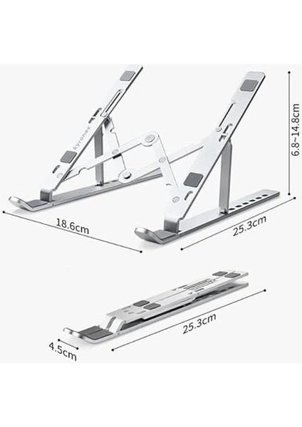 HT-119 Katlanır Laptop ve Tablet Standı, Siyah fiyatları