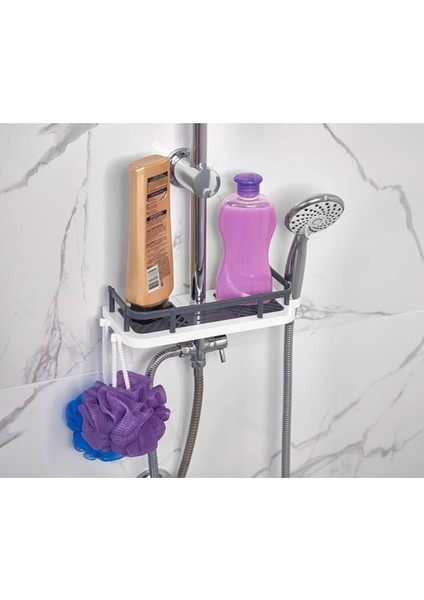 Plastik Banyo Düzenleyici-Şampuanlık Sabunluk& Duş Organizeri fiyatları