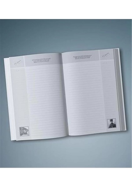 Kalpaklı 13,5X19,5CM Atatürk Planlama Defteri 128 Sayfa modelleri