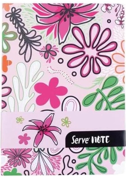 Defter Setı - Desenli Seker Pembe Özel Kutuda modelleri