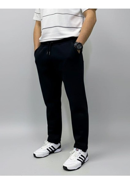 Kışlık 3 Ip Şardonlu Düz Paça Tam Kalıp Eşofman Altı