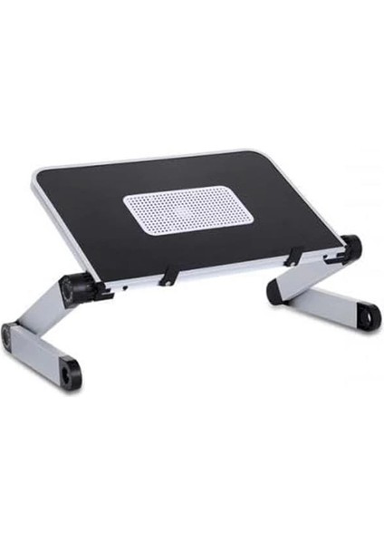 Alüminyum Yükseklik Ayarlı Katlanabilir Laptop Sehpası Notebook Macbook Standı Dizüstü Laptop