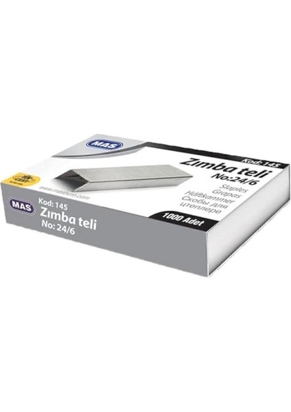 Zımba Makinesi ve 3000 Tane Tel Ofis Zımba Makinesi Tel Bükmez Paslanmaz Avantajlı Set modelleri