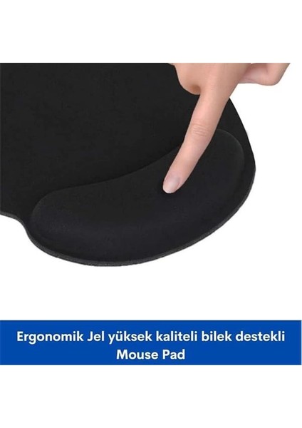 Mouse Pad Bilek Destekli Jel Mouse Pad,ergonomik Kaymaz Taban,oyun ve Ofis Için Fare fiyatları