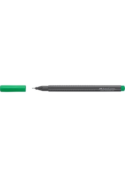 Faber-Castell Grip Finepen Ince Keçe Uçlu Kalem Seti, 10’lu, Ofis ve Günlük Kullanım, 0.4 mm Hassas