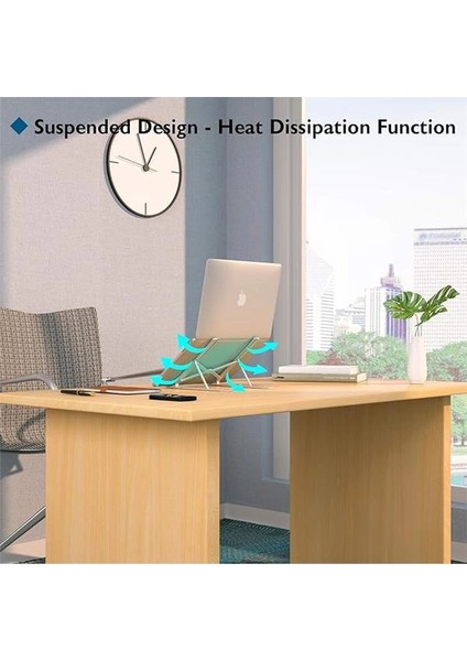 Taşınabilir Laptop Standı 10-17.3 Inç Dizüstü Bilgisayarlar Için Tablet, 7 Seviye Yükseklik