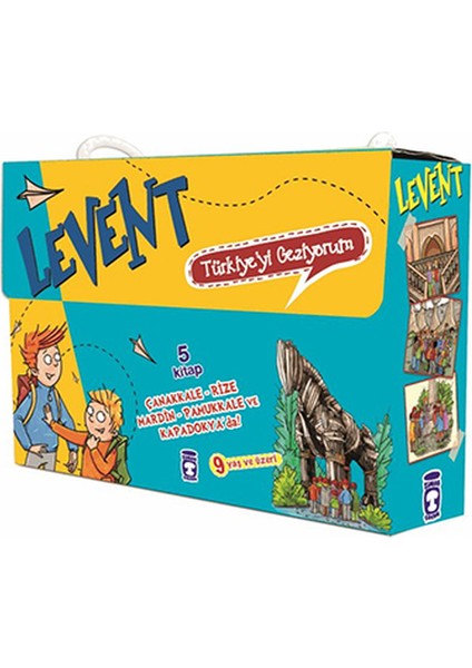 Levent Türkiye'yi Geziyorum - 1 (5 Kitap Takım)