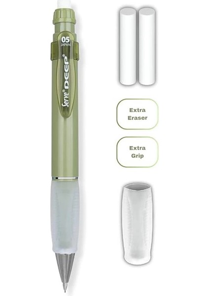 Deep Klm & Grıp & Sılgı Yedeklı Set 05MM Yaprak Yesılı modelleri