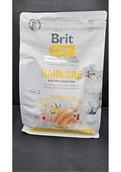 Haircare Healthy & Shiny Coat, Yetişkin Kediler Için, Tahılsız, Hipoalerjenik, Taze Somon fiyatları