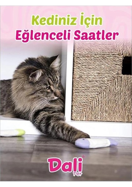 Kediler Için Yumuşak Peluş ve Kumaş Oyuncaklar, Set Halinde Içerisinde Ses ve Kedi Naneli, Stres fırsatları