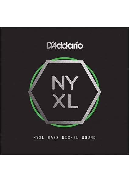 D'addario NYXLB060 Bas Tek Tel, Nyxl Serisi, Nikel Sarim, .060 Gauge