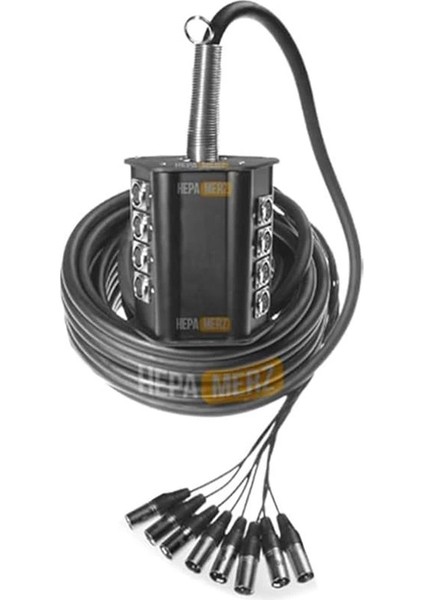 STAGE-8C-20M 8 Kanal 20 Metre Multicore Kablolu Hazır Stage Box fiyatları
