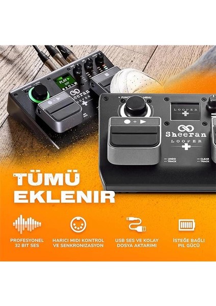 + Çift Kanallı Looper Pedalı, Gitar, Bas, Klavye, Vokal ve Daha Fazlası Için, 128 indirimleri