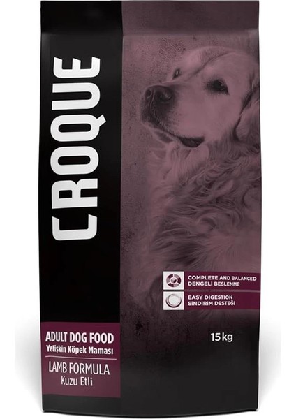 Kuzulu Yetişkin Köpek Maması 15KG