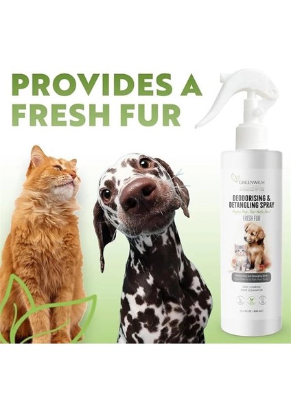 Kedi Köpek Tüy Açıcı Sprey 400 ml | Kolay Tarama | Kıtık Açıcı | Koku Giderici | Vegan fırsatları