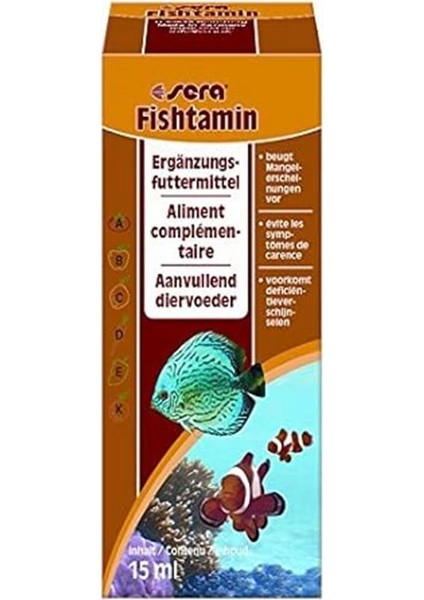 Fishtamin 15 ml Balık Vitamini