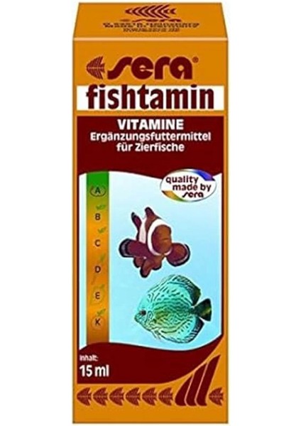 Fishtamin 15 ml Balık Vitamini