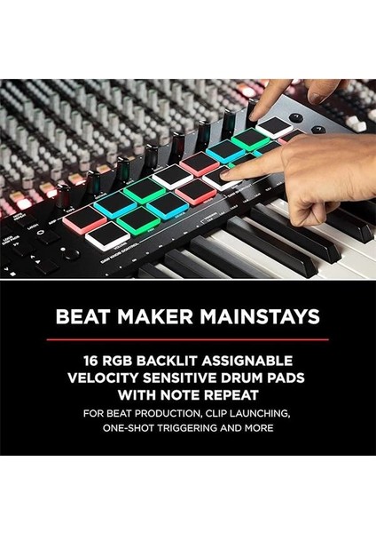 M-Audio Oxygen Pro 25, Profesyonel Mıdı Kontrolcüsü fırsatları