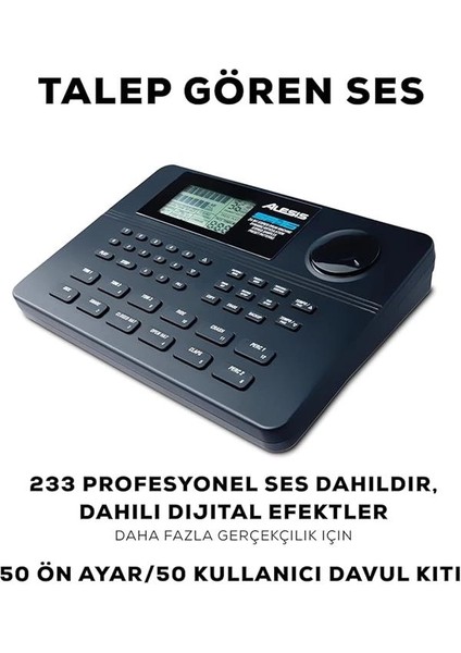 Sr-16 - Stüdyo Kalitesinde Bağımsız Klasik Davul Makinesi, 200+ Ses Kütüphaneli, Performans fırsatları