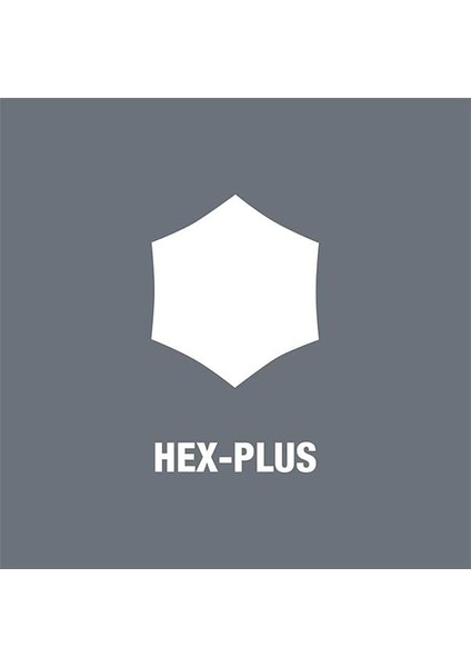 05023343001 454 Hf T Kol Alyan Tornavida Hex-Plus, 5 x 150 mm