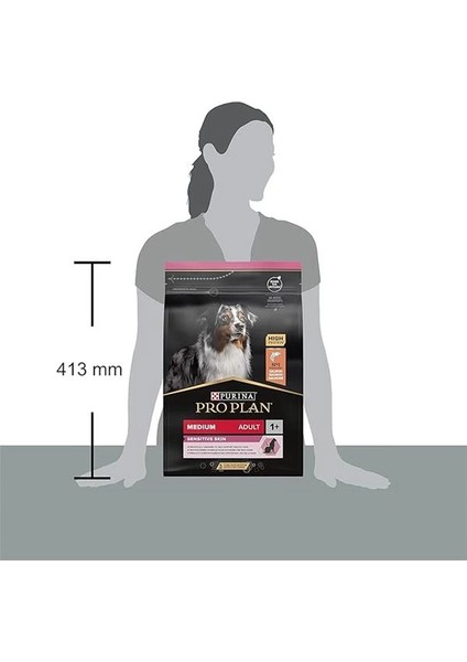 Medium Adult Somonlu Köpek Maması 3 kg modelleri