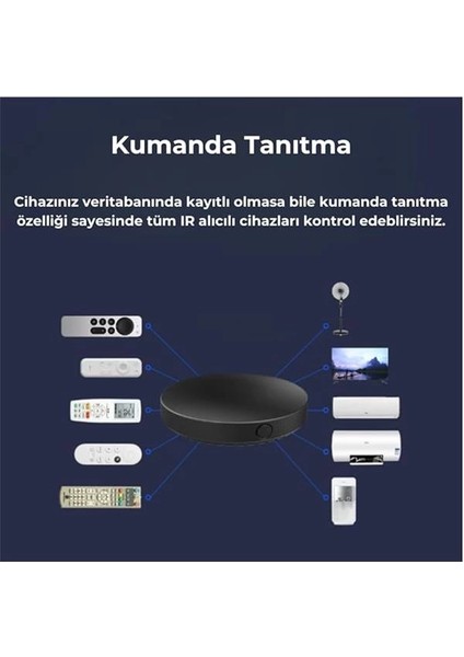 Tuya Uyumlu Ir + Rf Wifi Kumanda Kontrolcüsü indirimleri