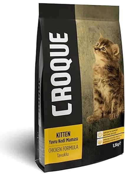 Tavuklu Yavru Kedi Maması 1,5kg