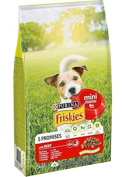 Mini Menu Köpek Sığır Etli 1.5 kg fiyatları