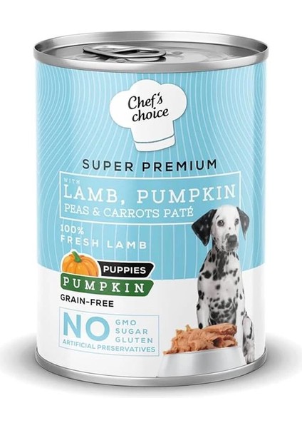 Chef's Choice Yetişkin Köpekler Için, Tahılsız, Hipoalerjenik, Kuzu Etli, Somon Balıklı ve Havuçlu