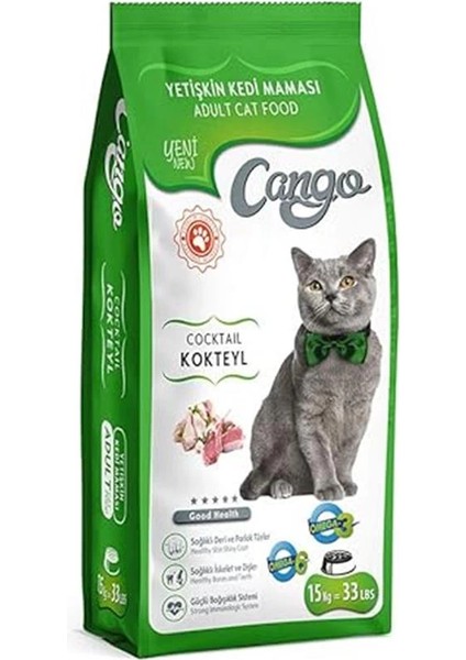 Yetişkin Kedi Maması Kokteyl 15 kg fiyatları