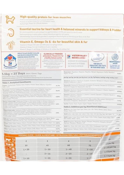 Hill's Kuzulu Yetişkin Kuru Kedi Maması 1,5 kg