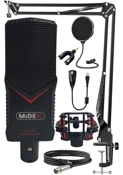 Gaming GMX1ST Oyuncu Mikrofonu Tak Çalıştır Oyun Mikrofonu (Bilgisayar ve Telefon) fiyatları