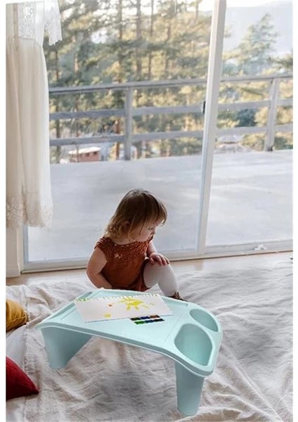 Hobi Masası Laptop Sehpası (Mavi) fırsatları