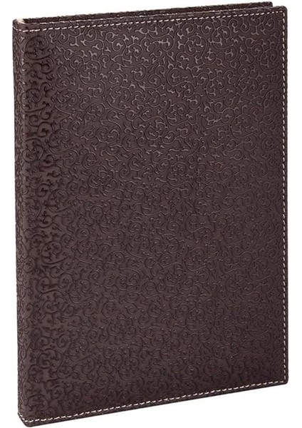 4913 Defter 17X24 Cm. Kareli̇ 160 Yapraklı Suni Deri Hilton Desen Kapaklı Kahverengi, Kahverengi modelleri