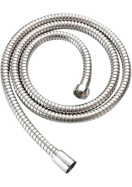 Spiralli Örgülü Duş Hortumu,banyo Duş Hortumu (1,5 Metre) (Krom) fiyatları
