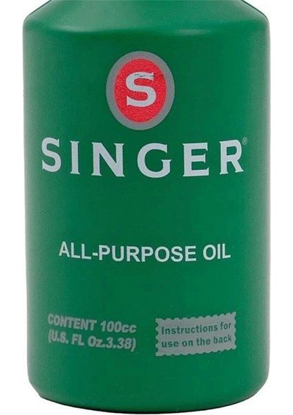 Singer Ev Tipi Makine Yağı 100CC modelleri