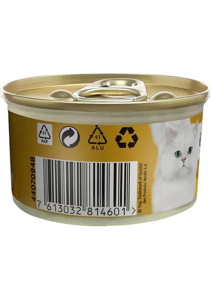 Gold Parça Etli Somonlu & Tavuklu Yaş Kedi Maması, Yetişkin, 85 G fiyatları