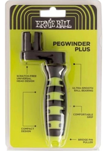 Ernie Ball P09604 Pegwinder Plus Ip Sarıcı fırsatları