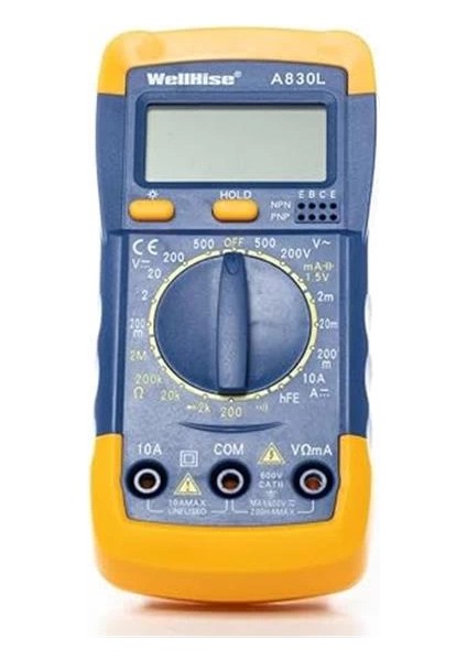 A830L Dijital Multimetre Avometre Ölçü Aleti indirimleri