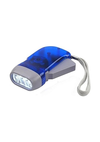 Digiflex Batterielose Led-El Feneri, Dynamo ve 3 LED Kamp Için