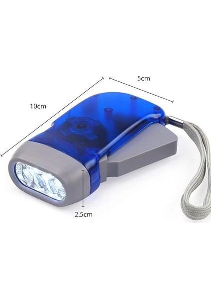 Digiflex Batterielose Led-El Feneri, Dynamo ve 3 LED Kamp Için modelleri