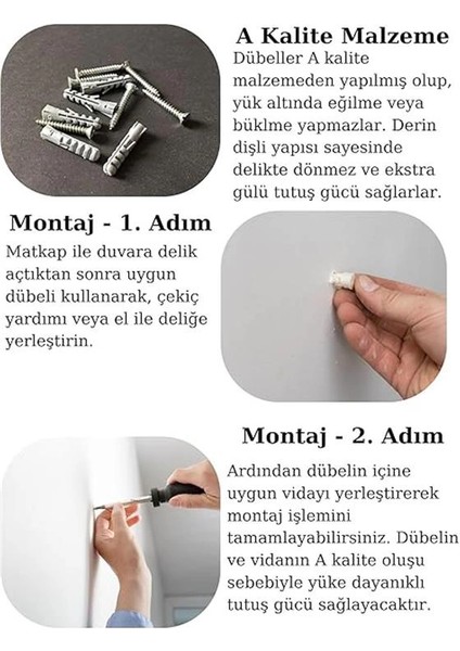 Netzerkoz All Essential Fasteners 320PARÇA 12 Çeşit Vida Seti, Dübelli Sunta Vidası Seti,matkap Ucu fiyatları