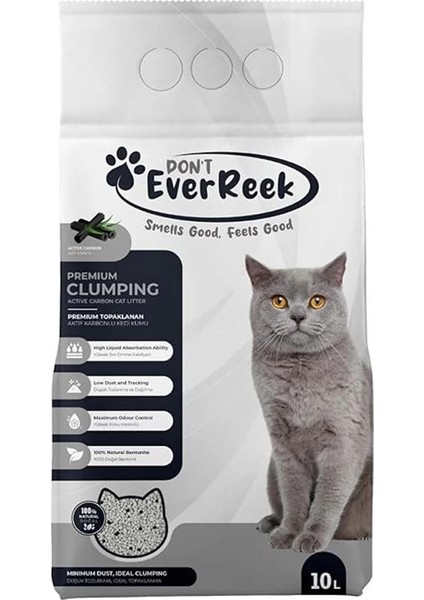 Kedi Kumu (10 Litre, Aktif Karbon)