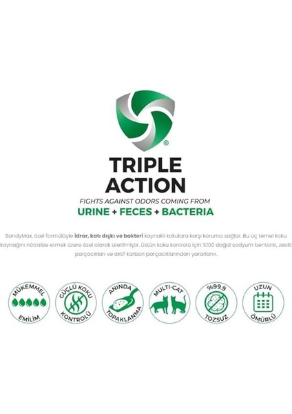 Max Super Premium Aktif Karbonlu Topaklanan Kokusuz Kedi Kumu 10KG fiyatları