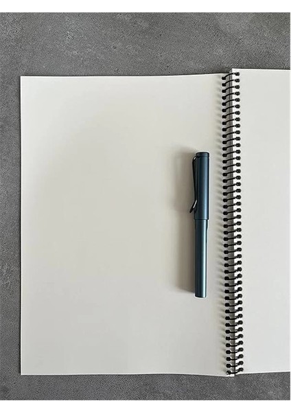 Çizgisiz Spiralli Not Defteri, A4 Boyut (21X29,7 Cm), 60 Yaprak, 90GR. Ivory Kağıt fiyatları