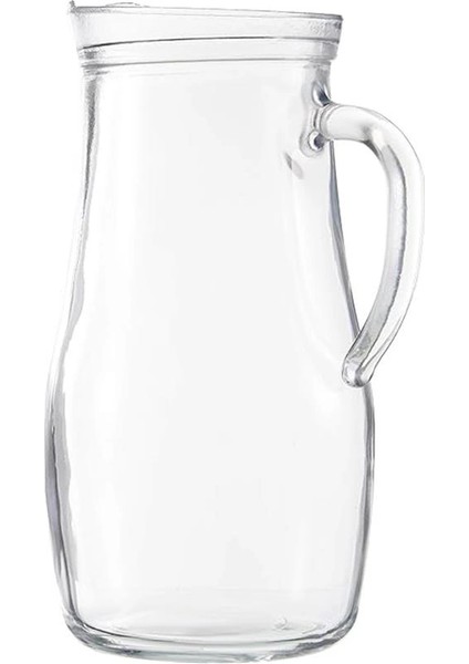 Misket Tekli Sürahi, 1.8 L Hacim, Cam, Beyaz fırsatları