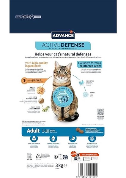 Tavuklu ve Pirinçli Yetişkin Kedi Maması 3 kg fiyatları