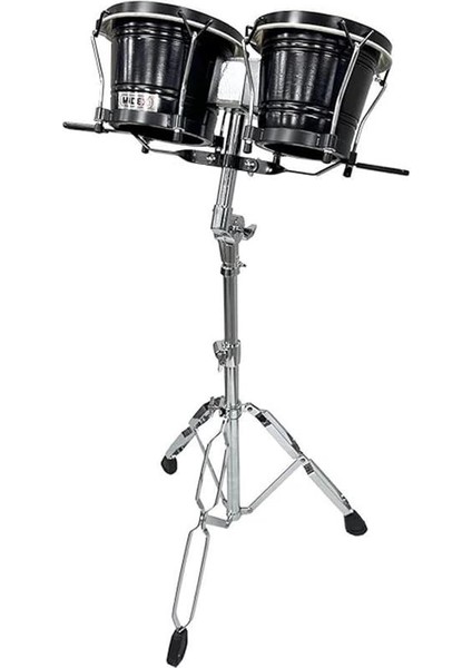 Midex BG-220ST Standlı Siyah Bongo Siam Meşesi Doğal Deri